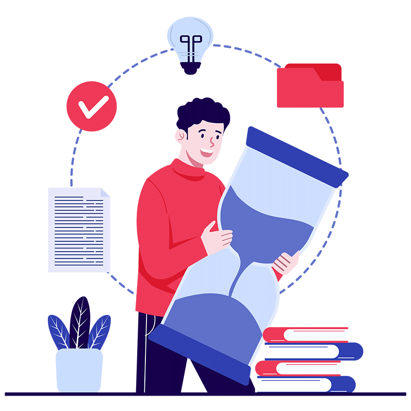 save time with a chatbot